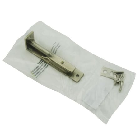 Ives Commercial Solid Brass 4in Manual Flush Bolt Satin Nickel Finish 261B15